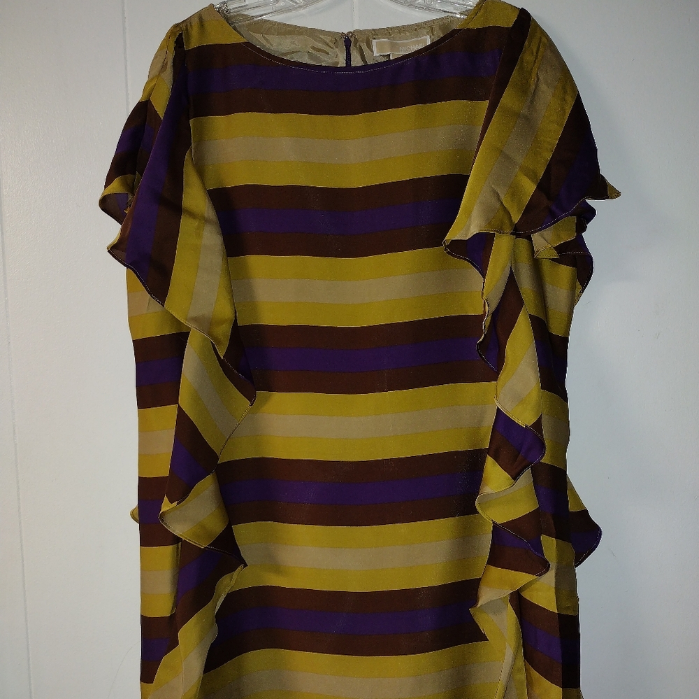 Michael Kors Women Multicolor Dress Size 14 Brand New NWT